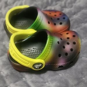 CROCS Kids Rainbow Sandals